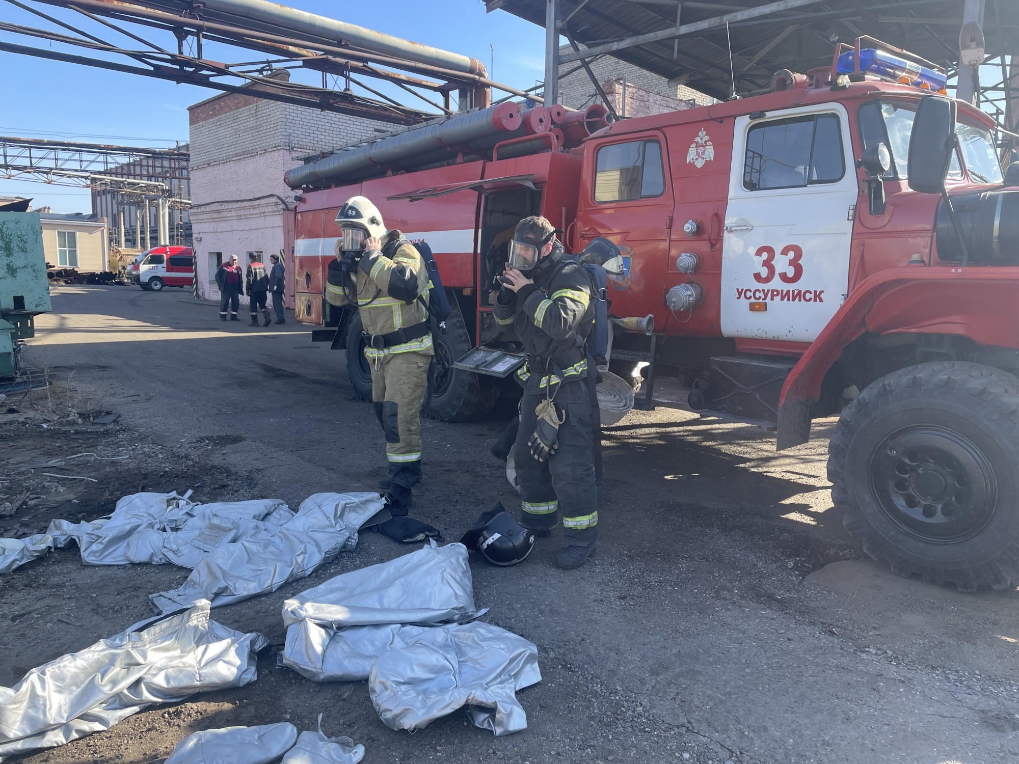 В Уссурийске прошли пожарно-тактические занятия на Уссурийском  локомотиворемонтном заводе «Желдорреммаш» - Новости - Главное управление  МЧС России по Приморскому краю